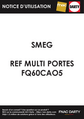 Smeg FQ60CAO5 Notice D'utilisation