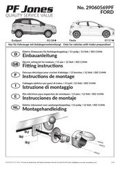 PF Jones 29060569PF Instructions De Montage