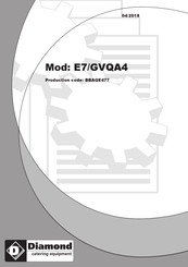 Diamond AQE777 Instructions Pour Le Fonctionnement