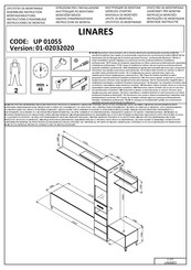 Forma Ideale LINARES UP 01055 Instructions D'assemblage