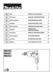 Makita M6002K Manuel D'instructions