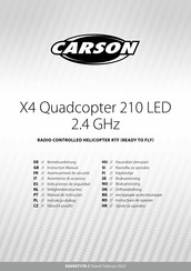 Carson X4 210 LED Avertissement De Sécurité