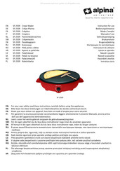 Alpine SF-2509 Mode D'emploi