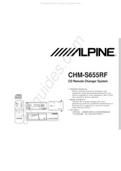 Alpine CHM-S655 Mode D'emploi