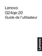 Lenovo G24qe-20 Guide De L'utilisateur