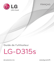 LG D315s Guide De L'utilisateur