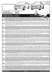 ECS Electronics KI-154-B1 Instructions De Montage