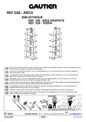 Gautier Office ARCO D20 328 Instructions De Montage