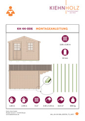 Kiehn-Holz KH 44-006 Instructions De Montage