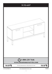 Twin-Star International TC52-6337 Instructions D'assemblage