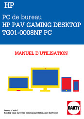 HP TG01-0008NF Manuel De L'utilisateur