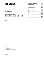 Siemens MCP 1900 Manuel