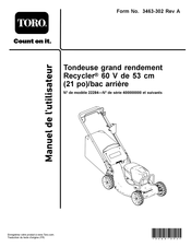 Toro 22284 Manuel De L'utilisateur