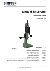 Simpson 42100 Manuel De Service