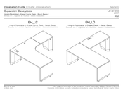 Teknion Casegoods BH LD Guide D'installation