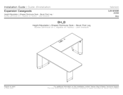 Teknion Casegoods BH B Guide D'installation