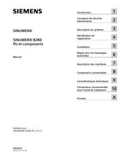 Siemens SINUMERIK 828D PU 272.5 Manuel