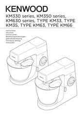 Kenwood Chef and Major KM336 Manuel D'instructions