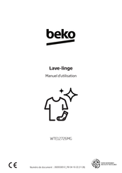 Beko WTE12726MG Manuel D'utilisation