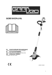 Gardeo GCBE18VCR-LI10L Traduction Des Instructions D'origine