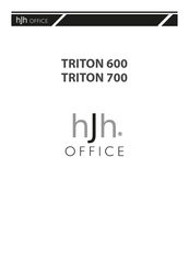 hjh OFFICE TRITON 600 Instructions De Montage