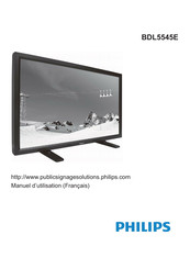 Philips BDL5545E Manuel D'utilisation