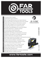 Far Tools JS 570C Notice Originale