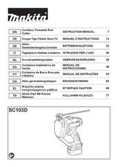 Makita SC103D Manuel D'instructions