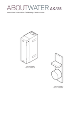 ABOUTWATER AK/25 T085BU Instructions De Montage