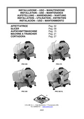 CELME PRO 300 XL Manuel D'installation