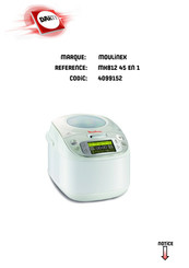 Moulinex MK812 Mode D'emploi