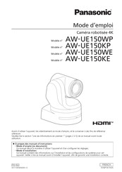 Panasonic Advance AW-UE150WP Mode D'emploi