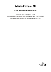 Witt WCI6060-2BG Mode D'emploi