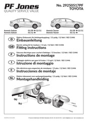 PF Jones 29250517PF Instructions De Montage