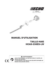 Echo HCAS-236ES-LW Manuel D'utilisation