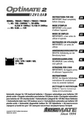 TecMate OptiMATE2 TM421 Mode D'emploi