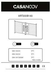 Casanoov ART300B140 Instructions De Montage