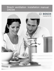 Bosch DKE94 Manuel D'installation