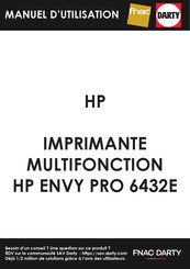 HP ENVY PRO 6432E Guide De L'utilisateur