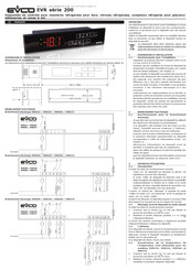 Evco EVR261 Mode D'emploi