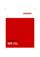 Sangean WR-1CL Mode D'emploi