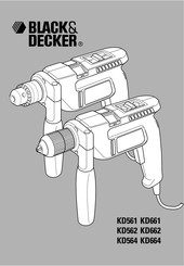 Black & Decker KD564 Mode D'emploi