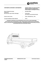 Westfalia Automotive 306 553 391 106 - 001 Instructions De Montage