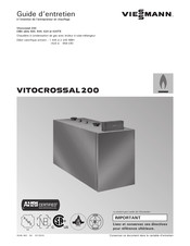 Viessmann Vitocrossal 200 CM2 500 Guide D'entretien