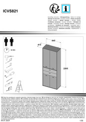 Forte Ice Valley ICVS821 Notice De Montage