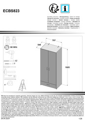 Forte ECONOBOX ECBS823 Notice De Montage