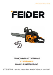 Feider FTRTPRO45-2C Manuel D'instructions