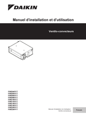 Daikin FWE12FF/T Manuel D'installation Et D'utilisation