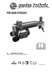 Elem Garden Technic FB1500-5TEG52 Traduction Des Instructions D'origine