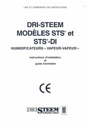 DriSteem STS Serie Instructions D'installation